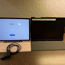 Samsung Galaxy S7 FE w/S Pen (Verizon) 12.5” 64gb Memory, 4gb Storage, 2 Hard Cases