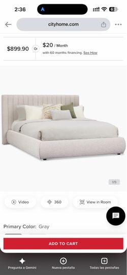 Queen Bed Nómad city home