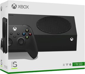 Xbox one series s black