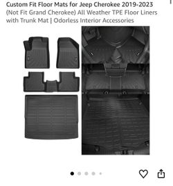 Floor Mats for Jeep Cherokee 2019-2023