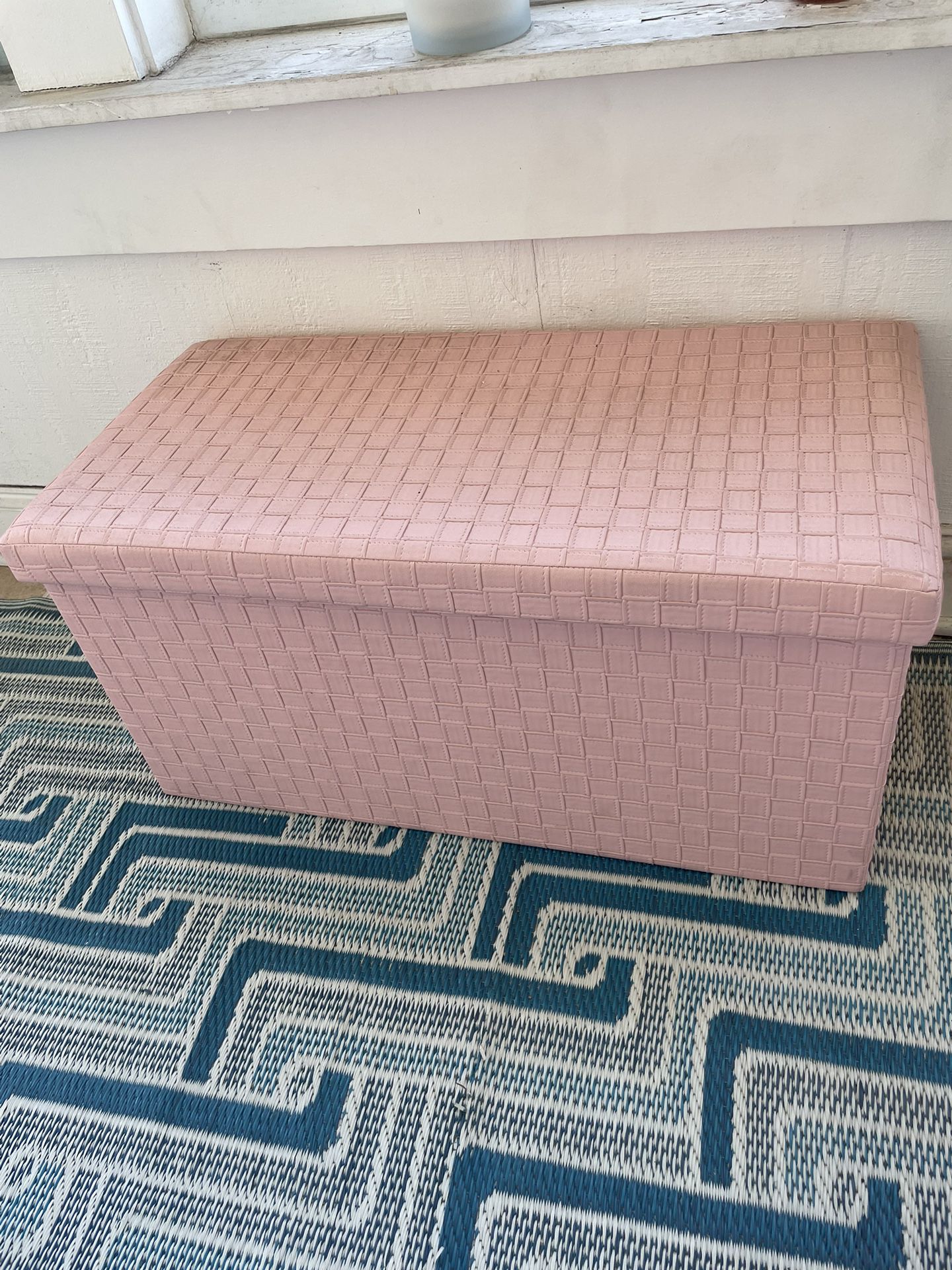 Pink storage chest 