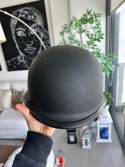 Motorcycle Plain Helmet DOT Approved