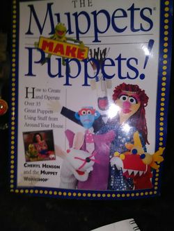 Muppets make puppets book