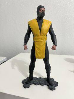 Mortal Kombat 9’ inch Custom 3-D Statue Scorpion