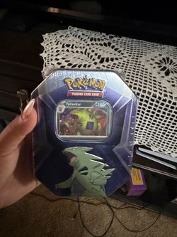 Pokémon Tyranitar Tin for Sale!