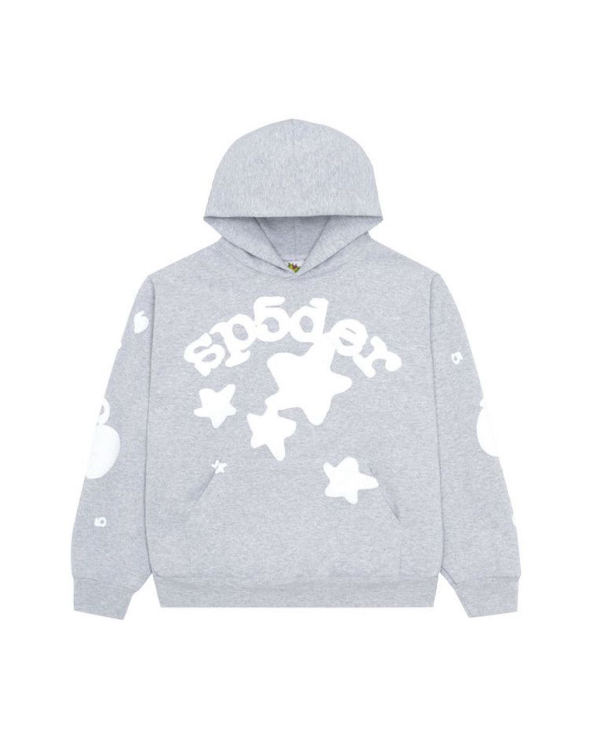sp5der beluga hoodie “grey”