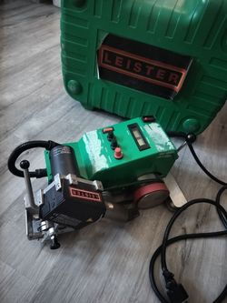 Leister UNIPLAN Automatic Hot Air Welder  Tested & Working