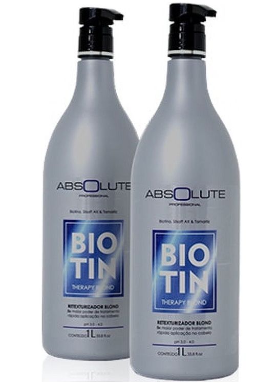 Biotin Therapy Blond 1l - Absolute Cosmetic | Brazilian Keratin Treatment