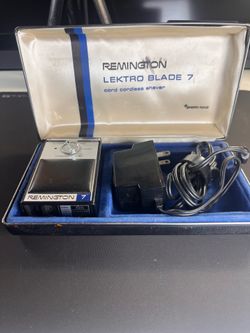 Vintage Remington Lektro Blade 7 Cord Cordless Shaver Model No. LB-7