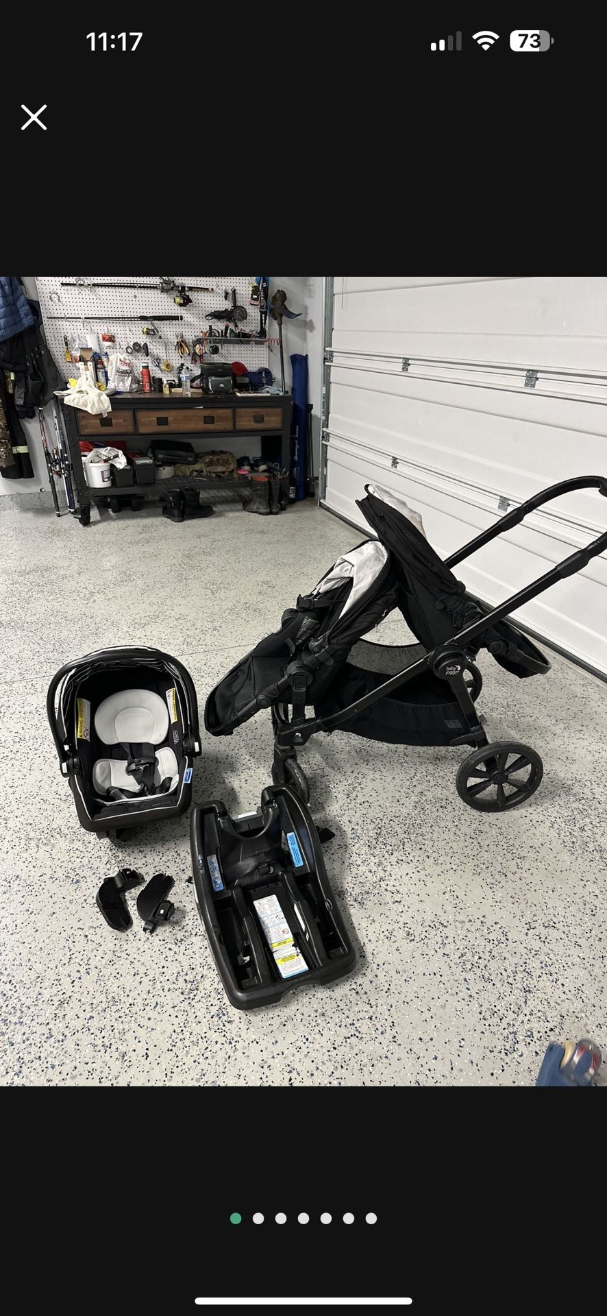 Double Stroller With Car Seat