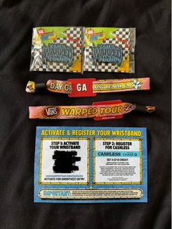 2026 Vans Warped Tour GA Tickets (2)