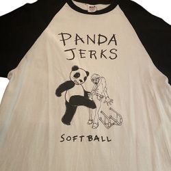 Vintage' Panda Jerks Softball' Shirt