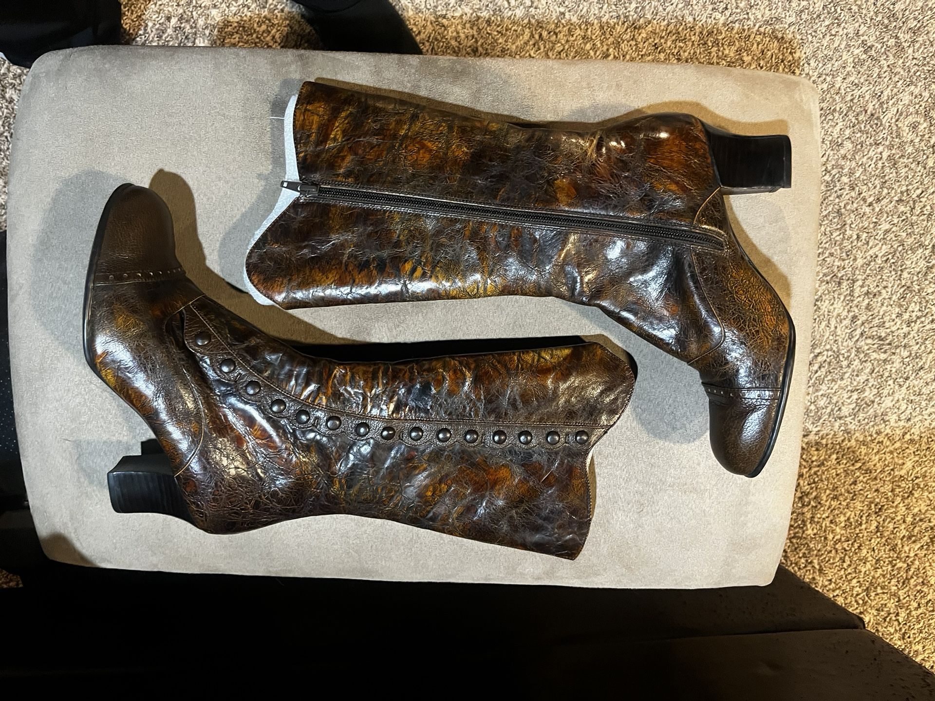 Bolo Women’s Leather Boots Size 7 1/2