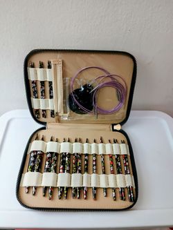 Aluminum Knitting Needle Set Printed Design Storage Bag for Household Use NEW.
ONLY 15 dollars (on sale on Amazon for 40 dollars).
Incredible deal.