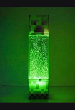 Minecraft creeper glitter motion light