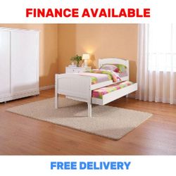 🔥 TWIN BED + TRUNDLE DEAL! / ¡OFERTA EN CAMA TWIN 🛏️ ONLY /  $279 ‼️ ➕ Add Mattress / Agrega Colchón $99 🚚 FREE DELIVERY  🆔 ITEM# P F9218