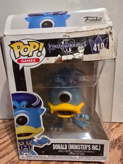 Disney Kingdom of Hearts Donald  (Monster's Inc) Funko Pop
