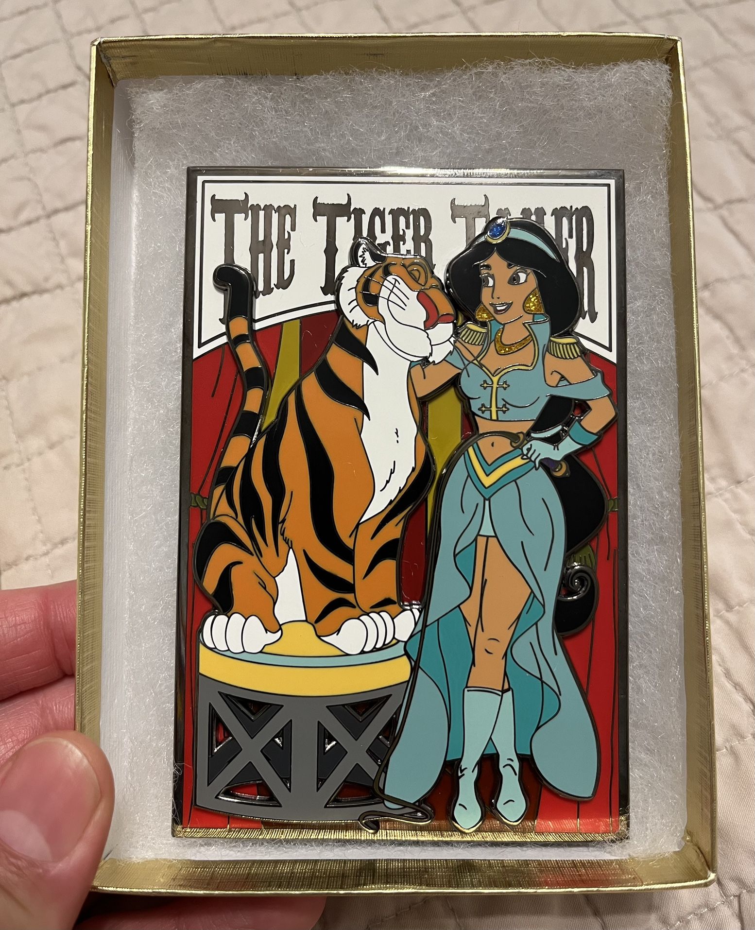 Jasmine the Tiger Tamer Circus LE 60 Fantasy Pin by Evil Gypsy Pin
