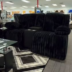 Loveseat , Sofas , Cup holder , No Credit Needed , Corduroy Sofa 