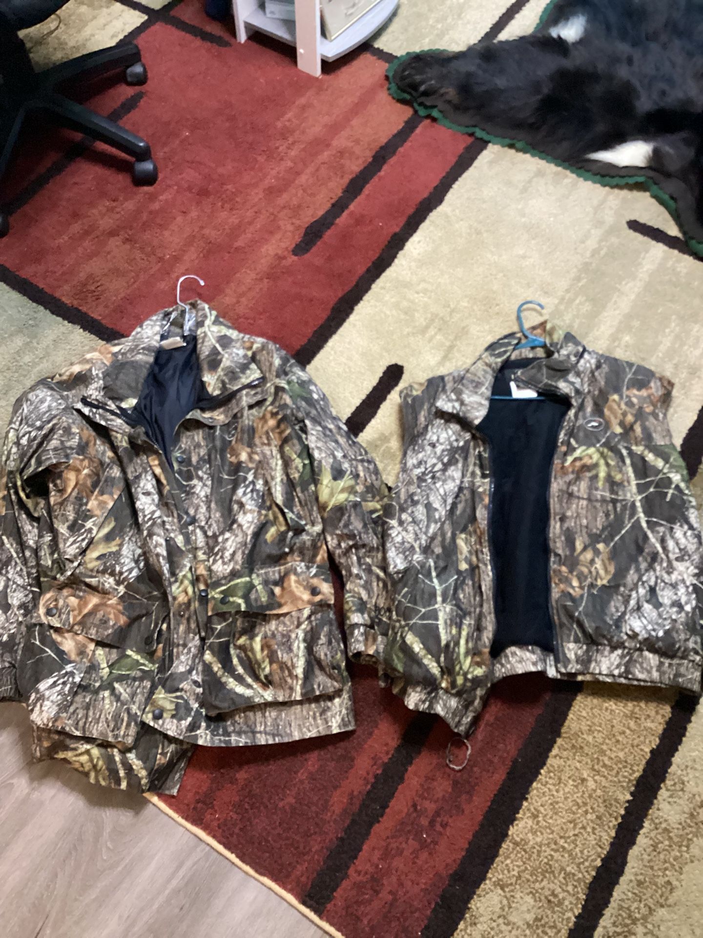 Camo Coat And Vest