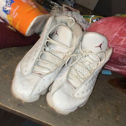 Wolf grey jordans 13 size 11