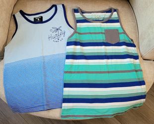 2 Boys Tanks Size 7