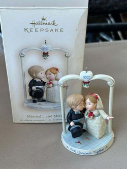 Hallmark Keepsake 2007 First Christmas Together Ornament