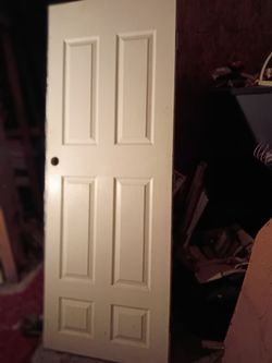 White 6-Panel Interior Door