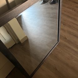 Large Dark Brown Mirror