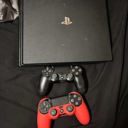Ps4 And 2 Controller (No Power Cord)
