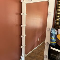 Full Size Vanity Mirror and Shelfs