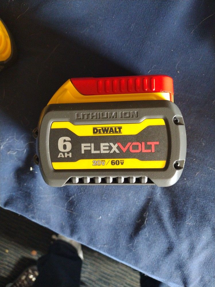 DeWalt Flex Volt 60 Volt 6ah Lithium Ion Battery