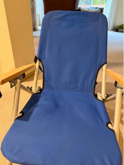 vintage-style low beach/camp chair from RIO Adventure.