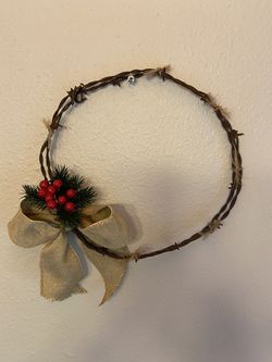 Vintage Barb Wire Wreath