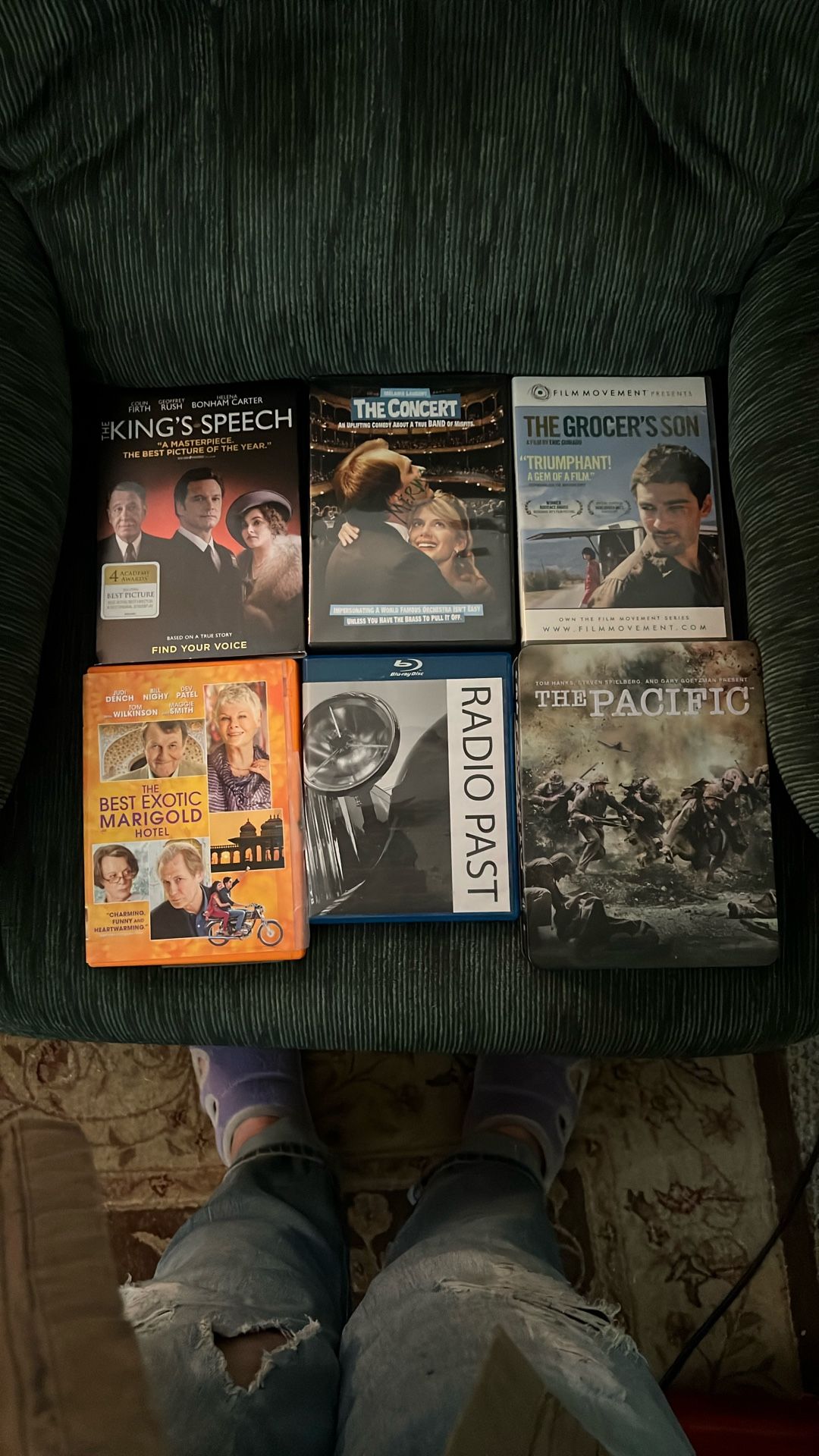 DVDs 5 Ct