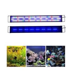 24/7 Full Spectrum Aquarium Light 24-30" with Remote Control 