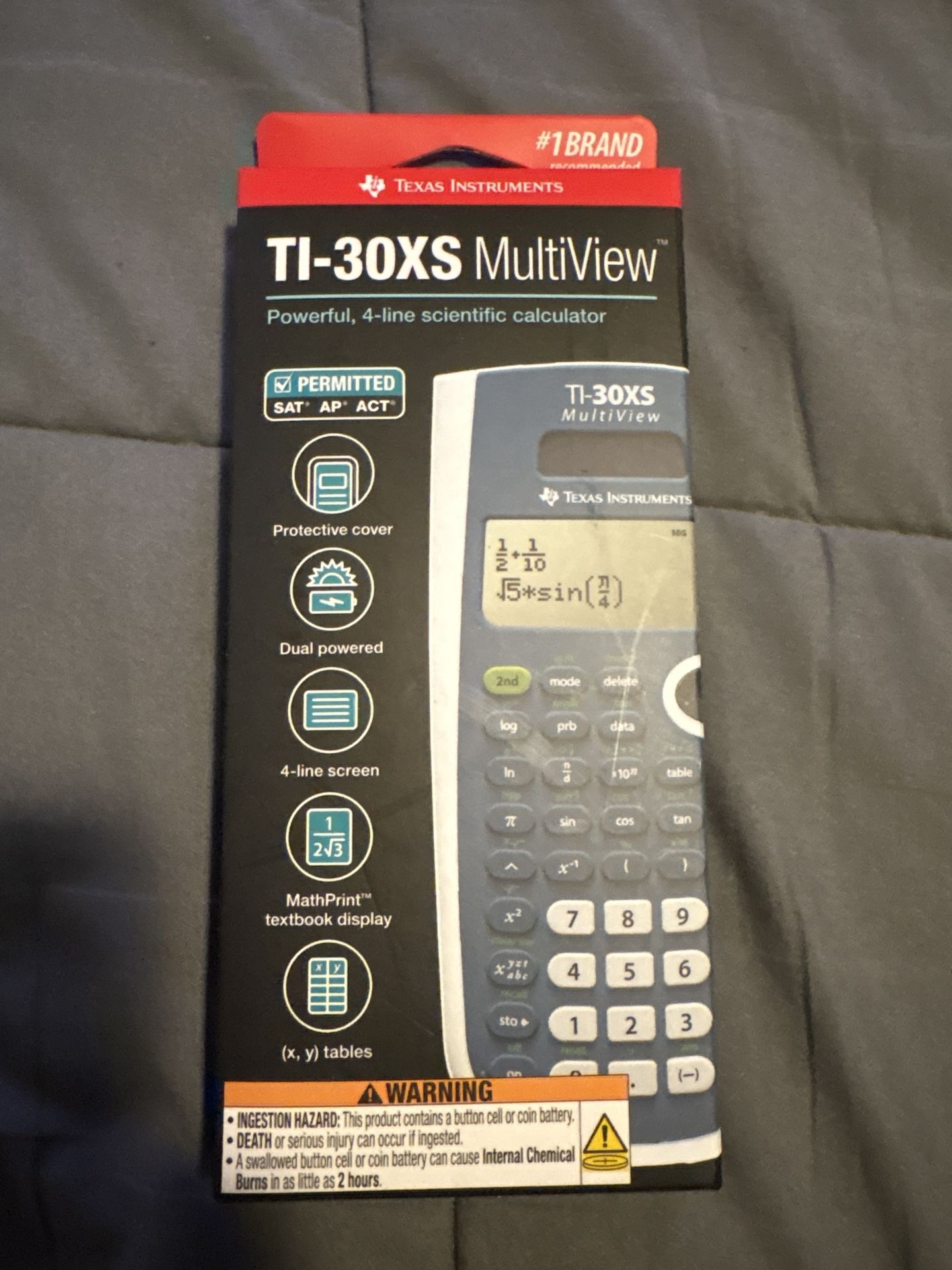 TI-30XS MultiView Scientific Calculator - New in Box