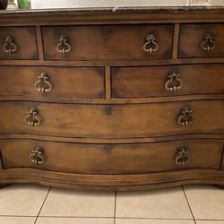 Century Furniture Dresser With Marble Top
