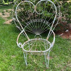 Vintage Peacock Chair 