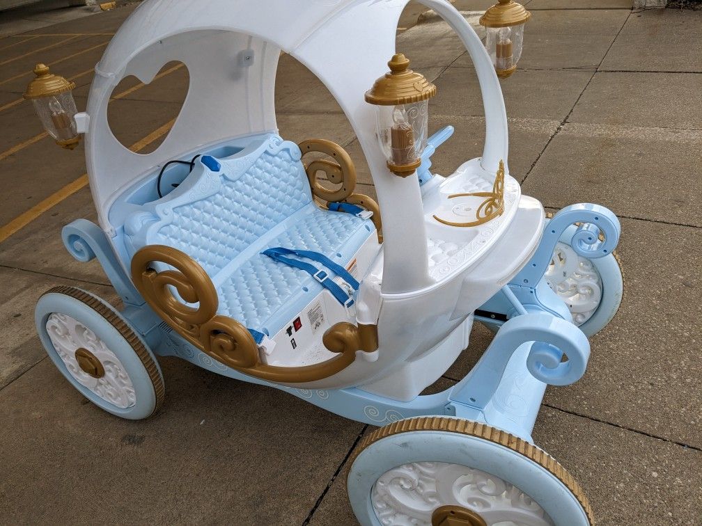 Cinderella Princess Power wheels Chariot