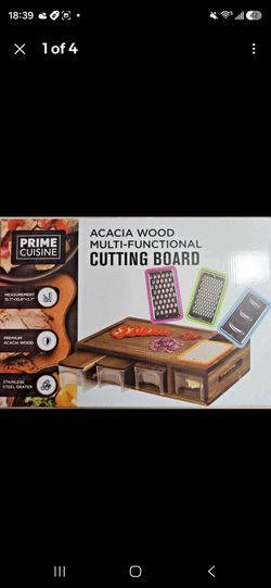 Prime Cuisine Multifunction Cutting Board