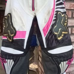Fox Racing 360 Motion James Stewart "Pink Zebra" Vintage (2002) motocross bottoms