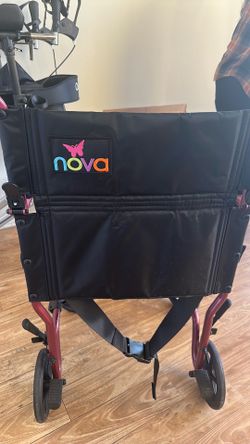 Nova Lightweight Transport Wheelchair – Excellent Condition