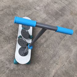 Scooter And Skateboard 