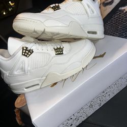 Jordan 4 White Gold