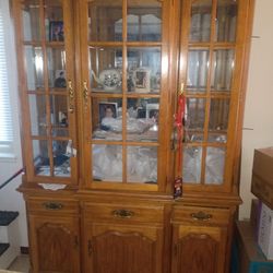Nice Big China Cabinet For sale 