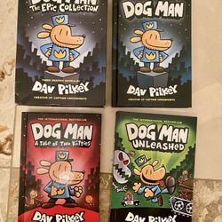 Dog Man Books (Excellent Condition)