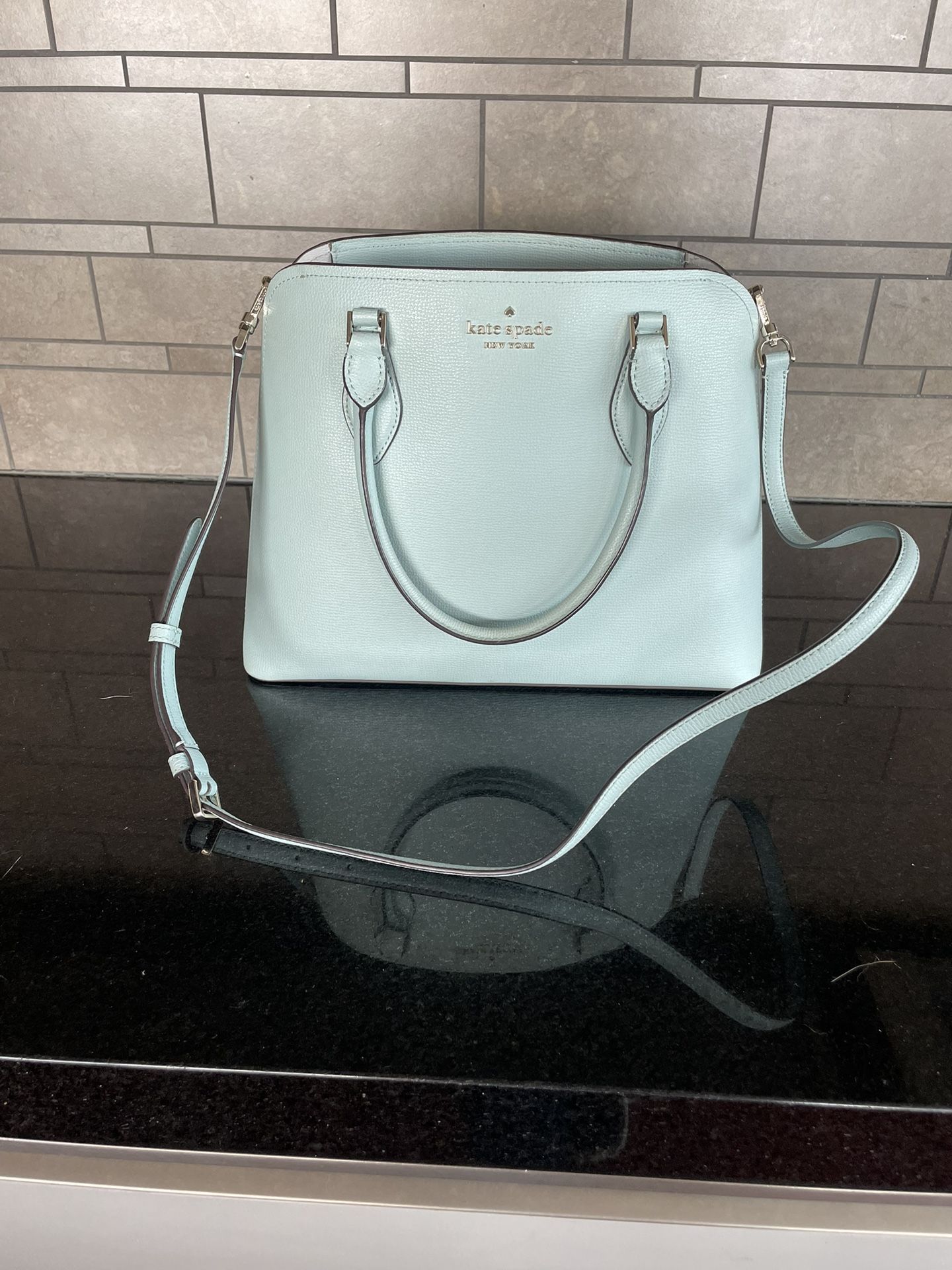 Kate Spade Darcy Large Satchel – Robins Egg Blue