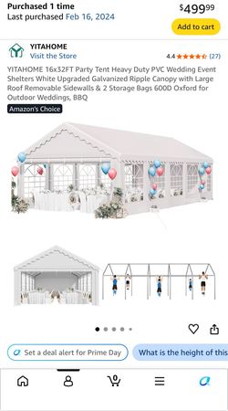 Used party tent 16x32