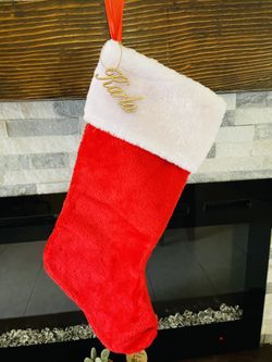 Custom Wooden Name For Christmas Stockings